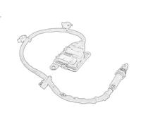 Sensore NOx, convertitore catalitico NOx OE OPEL 55497261 CASCADA (W13) 2 2015-