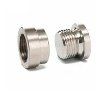 Sensore NOX Ossido Azoto Kit Di Dadi E Tappi In Acciaio Inossidabile M18*1.5 Per L'installazione Saldature Sensori Ossigeno Scarico, Lambda Tappo