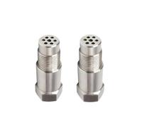 Sensore NOx Sensore Di Ossigeno Universale Catlike M18 * 1.5 Mini Convertitore Catalitico Acciaio Inossidabile Sensore Di Ossigeno 02 Per Auto(2pcs)