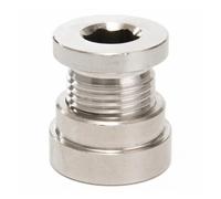sensore O2 auto Adatto per M18 1.5 10-1pcs Lambda O2 Sensore di Ossigeno Nichel Dado Connettore Placcato Tappo Adattatore Distanziatore(3pcs Oxygen Sensor)