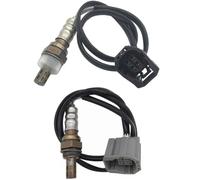 sensore O2 auto Sensore di ossigeno O2 anteriore e posteriore 2 pezzi adatto per M&azda 3 1.6 L 2003-2009