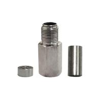 Sensore Ossigeno Distanziatore Universale Per Sensore Di Ossigeno O2 Auto Adattatore Luci Motore Tappo Convertitore Catalitico Placcatura In Ferro E Nichel Adattatore Sonda Lambda(Type A)