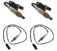 Sensore Ossigeno O2 4 Pezzi O2 Sensore Di Ossigeno A Monte E A Valle Per BMW 323i 325i Per X3 Per X5 E39 E46 Z3 Z4 Metallo + Plastica Accessori Auto Sonda Lambda