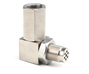 Sensore Ossigeno O2 Catalizzatore In Acciaio Inossidabile 90 ° M18 * 1.5 Mini Convertitore Catalitico Di Ossigeno 02 Sensore Per Auto Sonda Lambda