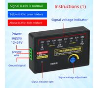 Sensore Ossigeno Simulatore Segnale S03 per Sensore Veicolo Quattro Fili con LED
