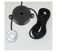 Sensore Parcheggio Kit Parcheggio Auto Cicalino 22 Mm 4 Retromarcia Indicatore Allarme Acustico Assistenza Alla Retromarcia sensori parcheggio(Argento)