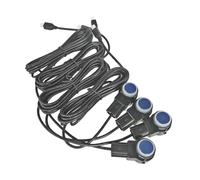 Sensore parcheggio PDC Sensore di parcheggio per auto Radar Assistenza al intelligente Sensori piatti da 14 mm retromarcia Suono cicalino Allarme