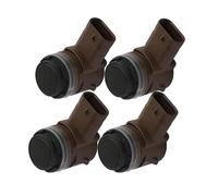 Sensore Parcheggio Per SEAT Per Arona 2018 Per Ateca 2016 PDC Kit Sensori Assistenza Al Parcheggio E Alla Retromarcia Ultrasuoni 5Q0919297A 5Q0919297B(Nero,4Pcs)