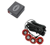 Sensore parcheggio Sensore Piano 13 Mm Paraurti Posteriore Profondità Regolabile Sensore Parcheggio 16 Mm Supportare Sistemi Radar Posteriori Paraurti Sensori Parcheggio Retromarcia(Sliver)