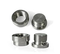 Sensore Particolato PM 2 Paia Sensore Di Ossigeno O2 Tappo M18x1,5 Dado Di Scarico Lambda Capo Saldato In Acciaio 304 NOx