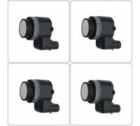 Sensore PDC 4 pezzi/lotto 3C0919275N Sensore di parcheggio PDC adatto per VW per Passat B6 per Golf 5 per Jetta per Touran 3C0919275 3C0919275B Sensore Parcheggio Auto(Nero)