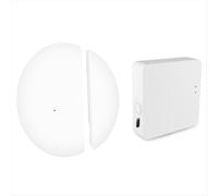 Sensore per porte e finestre Tuya ZigBee, sensore per porte e finestre per la casa intelligente, allarmi Wi-Fi