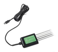 Sensore per terreno USB 7in1 pH NPK Temperatura Sensore per terreno | 7 parametri in , USB diretta, app per android dedicata, sonda metallo , per ideale agronomi