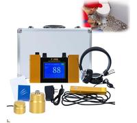 Sensore Perdite Acqua Ultrasonico, Rilevatore Con Display LCD E Auricolari, Frequenza 200-3000Hz, Per Individuare Perdite In Tubazioni Sotterranee E Sistemi Domestici