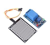 Sensore Pioggia Controller Gocce di Pioggia 12V, Interruttore Pioggia Modulo 12V Interruttore relè Sensore umidità Foglia Fogliare Pioggia
