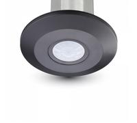V-TAC Sensore di Movimento PIR infrarosso Slim IP20 da soffitto 360° - Black - VT-5087