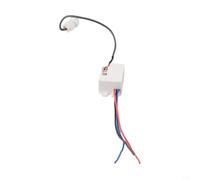 Sensore PIR Incasso Soffitto 360° Timer Regolabile | Angolo 360°, timer 5s-8min, modalità giorno/notte, IP20 interno, per facile installazione