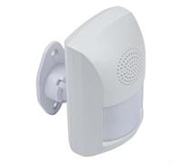 Sensore PIR per tuya Sonoro Luce 110DB Anti-Animali Sensore PIR | Allarme 110DB, luce rossa, 4 modi suono/luce/silenzio, compatibile Tuya, anti-intrusione efficace