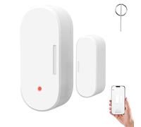 Sensore Porta e Finestra Intelligente,Richiede Gateway ZigBee Tuya per Sistema Allarme e Casa Campanello D'ingresso, Sensore Porta WiFi Compatibile con Smart Life/MOES/Tuya, 1 PEZZI