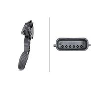 Sensore Posizionamento Pedale Acceleratore Hella 6PV 009 978-761 per Nissan