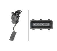 HELLA 6PV 010 946-051 Sensore, Posizionamento pedale acceleratore, per veicolo con guida a Dx, 6a... poli, Cambio manuale, Codice BM