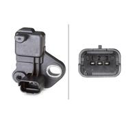 HELLA 6PU 009 163-451 Generatore di impulsi, Albero a gomiti, 12V, 3a... poli, Parte frontale, senza cavo