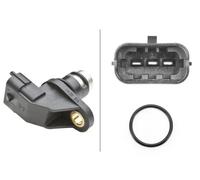HELLA 6PU 009 121-591 Sensore, Posizione albero a camme - 12V - 3a... poli - con guarnizione