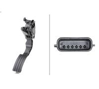 Sensore, posizione del pedale dell'acceleratore HELLA DUSTER (HS_) 2 2011-2018