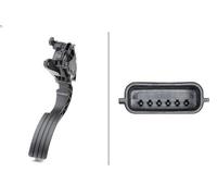 Sensore, posizione del pedale dell'acceleratore HELLA per CLIO IV 0.9 2012-2021