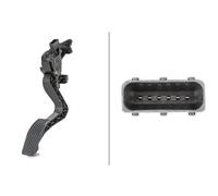 HELLA 6PV 010 175-741 Sensore, Posizionamento pedale acceleratore, per veicolo con guida a Sx, 6a... poli, Cambio manuale