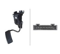 Hella Sensore posizione pedale acceleratore 6PV010946-351 guida a sinistra, cambio manuale
