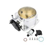 Sensore Posizione Valvola A Farfalla Per Pontiac Per Firebird Per Formula Per Trans AM Per GTO TT102152 Corpo Farfallato In Alluminio Billet Ad Alto Flusso Da 92mm/102mm Con Sensore TPS(92mm Silver)