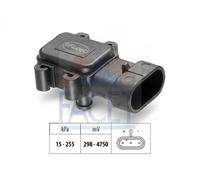 Sensore Pressione Aria Aggiustaggio Altimetrico Facet 10.3064 per Nissan Opel