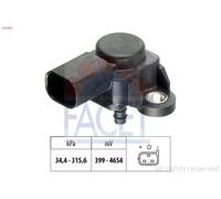 Sensore pressione aria 10.3165 FACET per MERCEDES-BENZ MITSUBISHI SMART CHRYSLER
