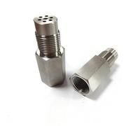 Sensore pressione aria Adattatore distanziatore per sensore di ossigeno O2, catalizzatore CEL Mini, spia di controllo motore universale in acciaio inossidabile SS304