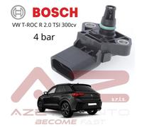 sensore pressione aspirazione map 4 bar bosch volkwagen t roc r 2.0 tsi 300cv