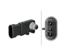Sensore Pressione Collettore D'aspirazione Hella 6PP 009 400-011 per Fiat Isuzu
