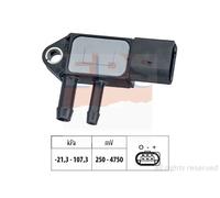 EPS 1.993.265 Sensore Pressione gas scarico per VW Polo Schrägheck (6R1, 6C1)