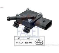 Sensore pressione gas di scarico 10.3312 FACET per BMW 5 Touring 7 3 Touring 5 1