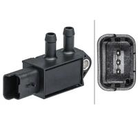 HELLA 6PP 009 403-431 Sensore, Pressione gas scarico, 3a... poli, avvitato