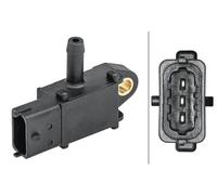 HELLA 6PP 009 409-071 Sensore, Pressione gas scarico, 3a... poli, avvitato