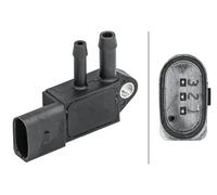 HELLA 6PP 009 409-231 Sensore, Pressione gas scarico, 3a... poli, avvitato