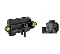 Sensore, pressione gas di scarico HELLA 6PP009 409-681