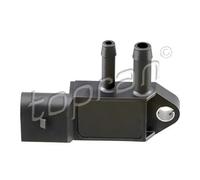 Sensore pressione gas di scarico Forma a D 114 050 TOPRAN per PORSCHE AUDI VW