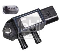 Sensore, Pressione gas scarico per AUDI SEAT SKODA VW A3 A4 A4 Allroad A5 A6 ALH