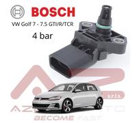 sensore pressione map 4 bar bosch volkswagen golf 7 7.5 2.0 tsfi gti r tcr ea888