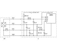 Sensore pressione sovralimentazione 0 281 002 573 BOSCH per RENAULT CLIO III