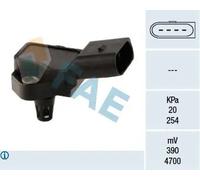 FAE Sensore pressione collettore d'aspirazione 15037 per VW SEAT Audi Skoda Porsche