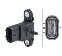 HELLA 6PP 009 403-211 Sensore, Pressione alimentazione