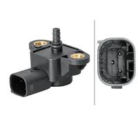 HELLA 6PP 358 152-061 Sensore, Pressione alimentazione, 3a... poli, avvitato